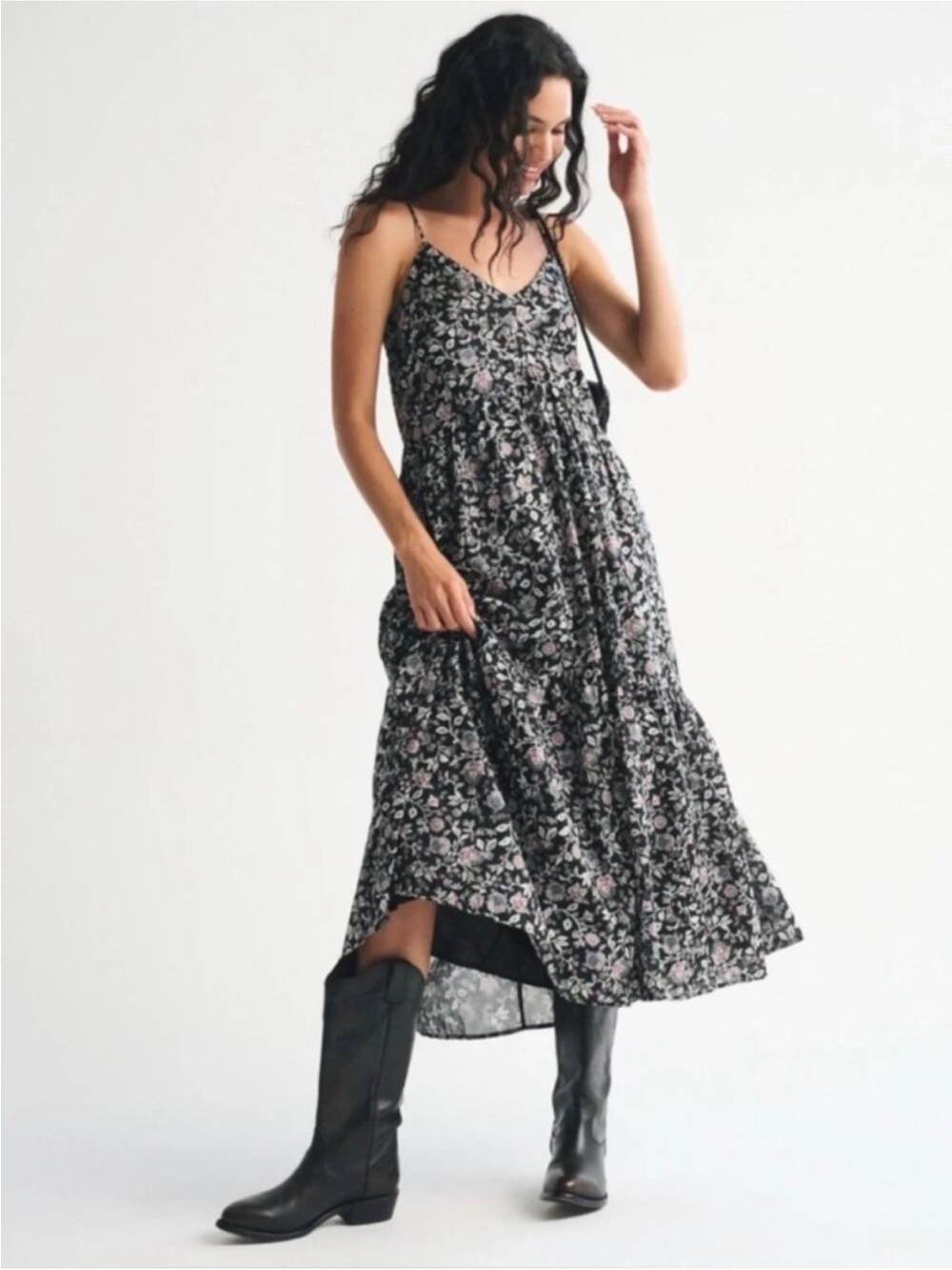 Abercrombie & Fitch Floral Maxi Dress